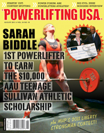 POWERLIFTING USA AUGUST 2011 ISSUE