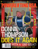 POWERLIFTING USA JUN 2011 ISSUE